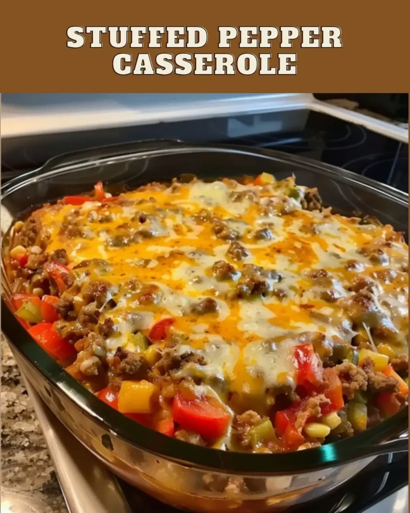 Stuffed Pepper Casserole