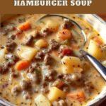 Creamy Potato Hamburger Soup