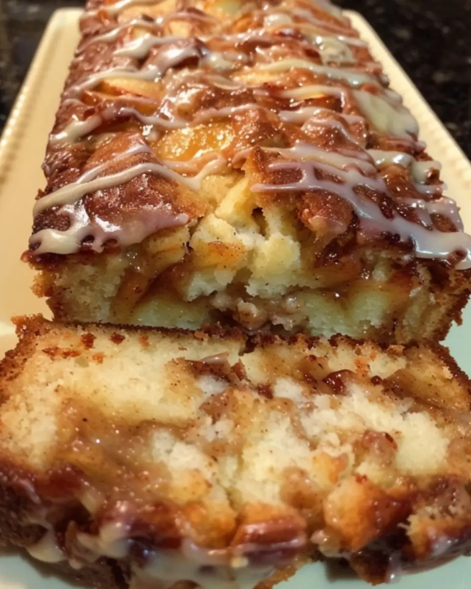 Homemade Apple Cinnamon Swirl Loaf