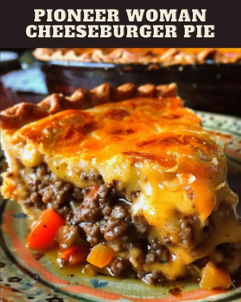 Pioneer Woman Cheeseburger Pie