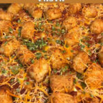 CHICKEN BACON RANCH TATER TOT CASSEROLE