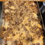 Cheesy Hamburger Potato Casserole