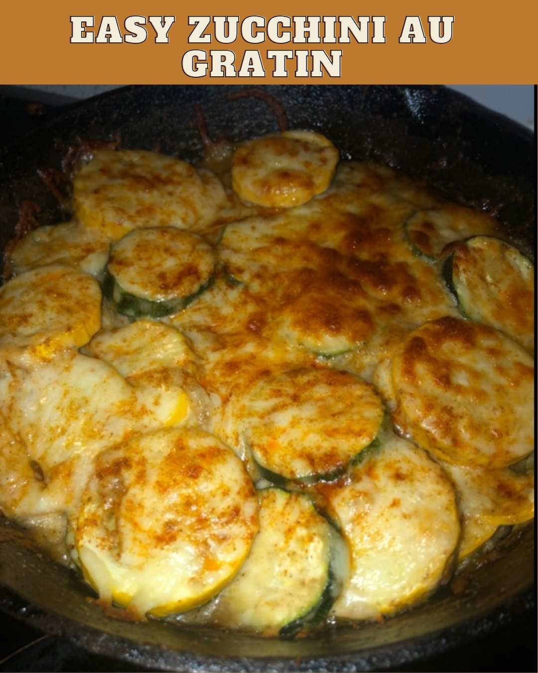 Easy Zucchini Au Gratin (1)