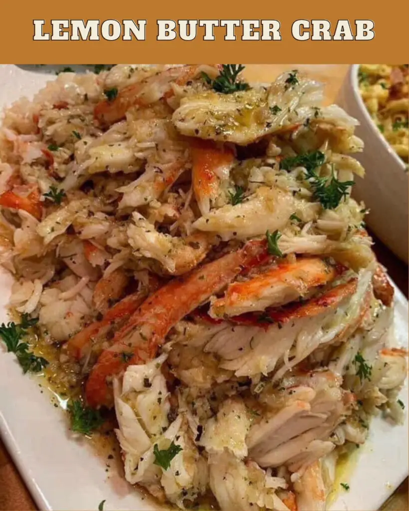 LEMON BUTTER CRAB