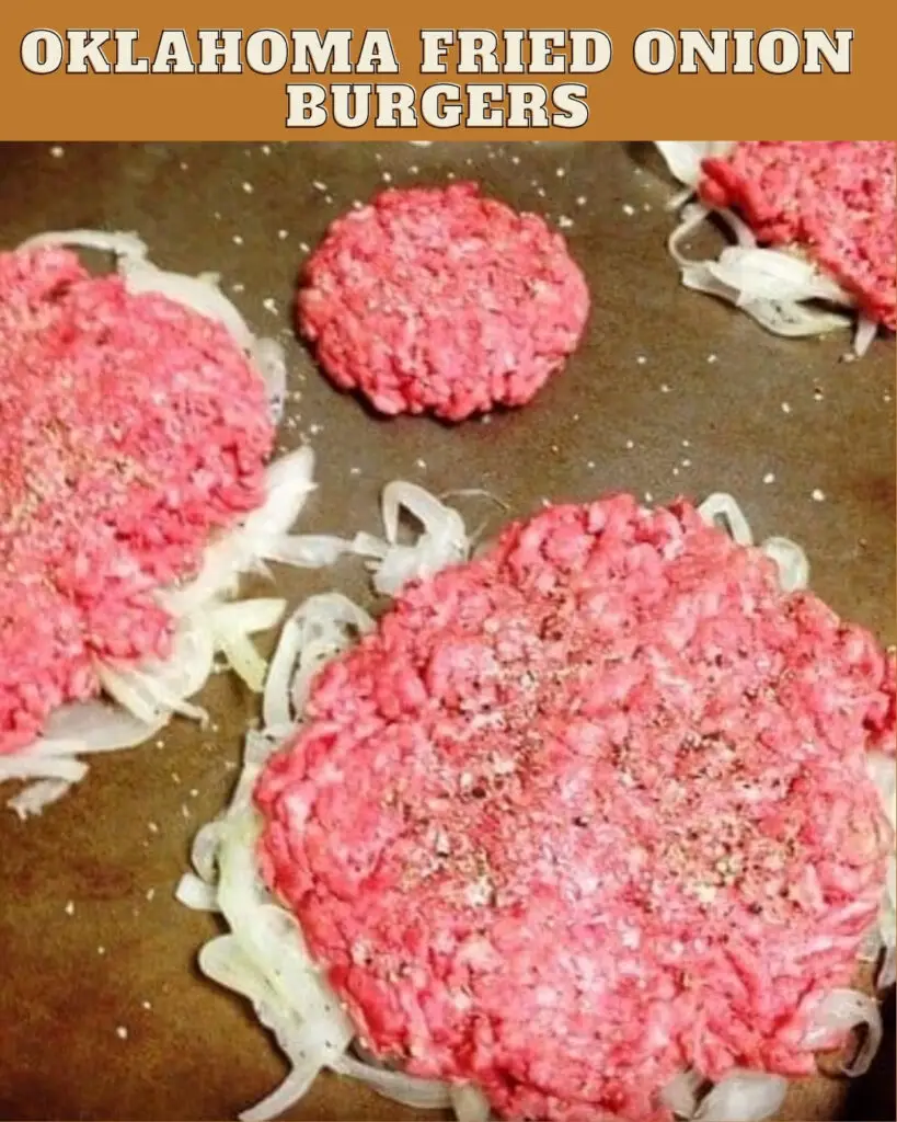 OKLAHOMA FRIED ONION BURGERS