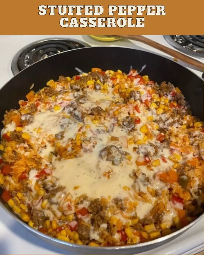 STUFFED PEPPER CASSEROLE