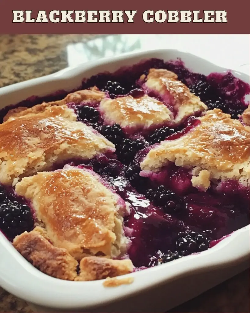 Blackberry Cobbler