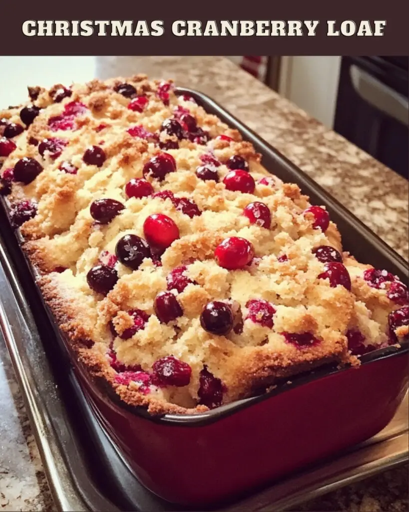 Christmas Cranberry Loaf